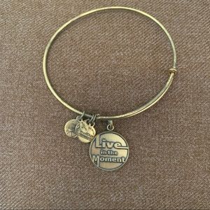 “Live in the moment” Alex and Ani bracelet